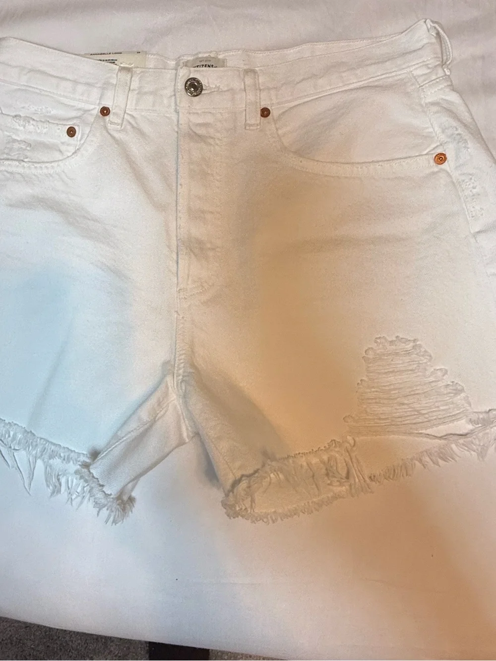 Citizens of Humanity Premium Vintage Short White